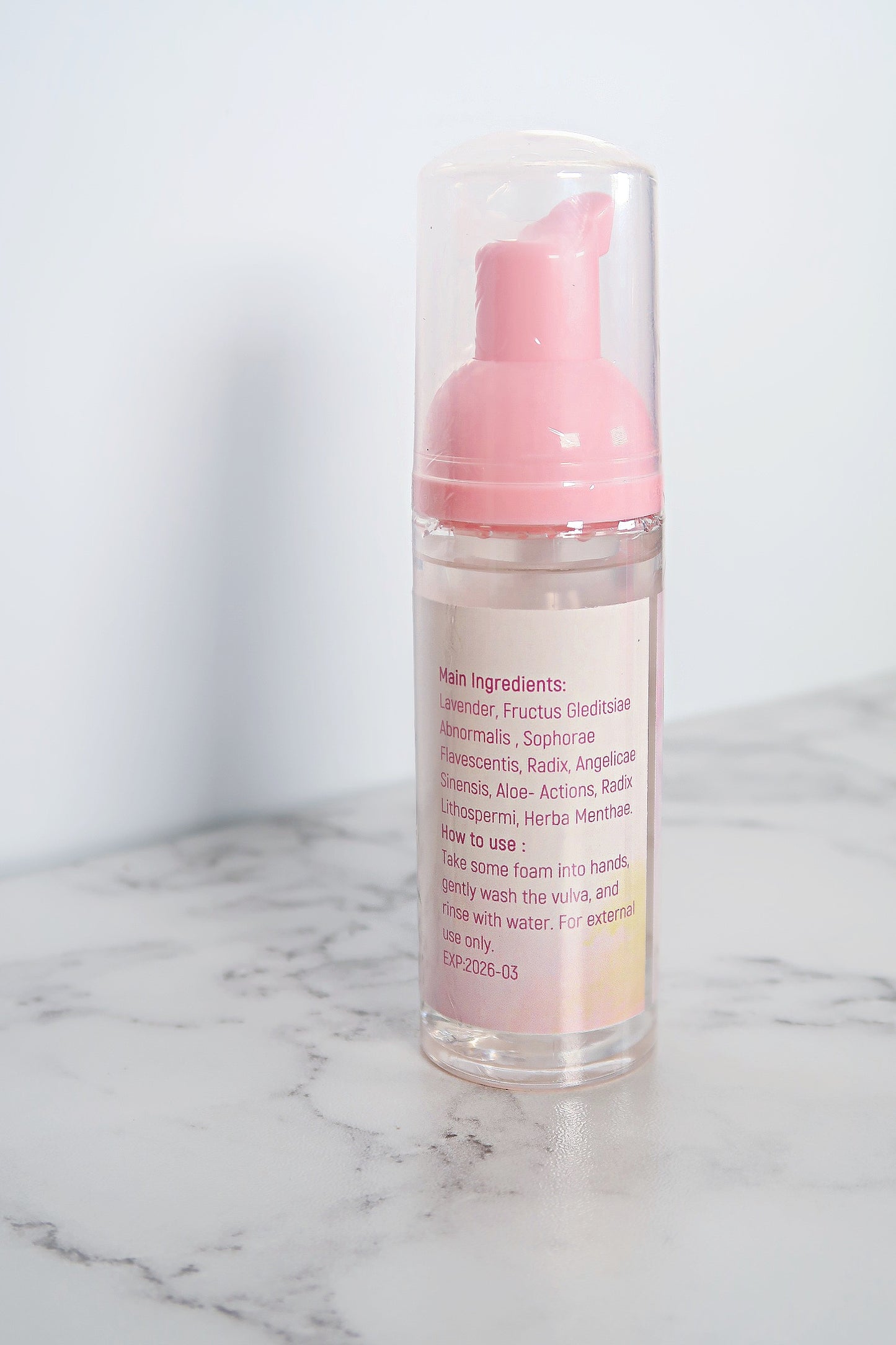 Feminine Foam Wash - Peach