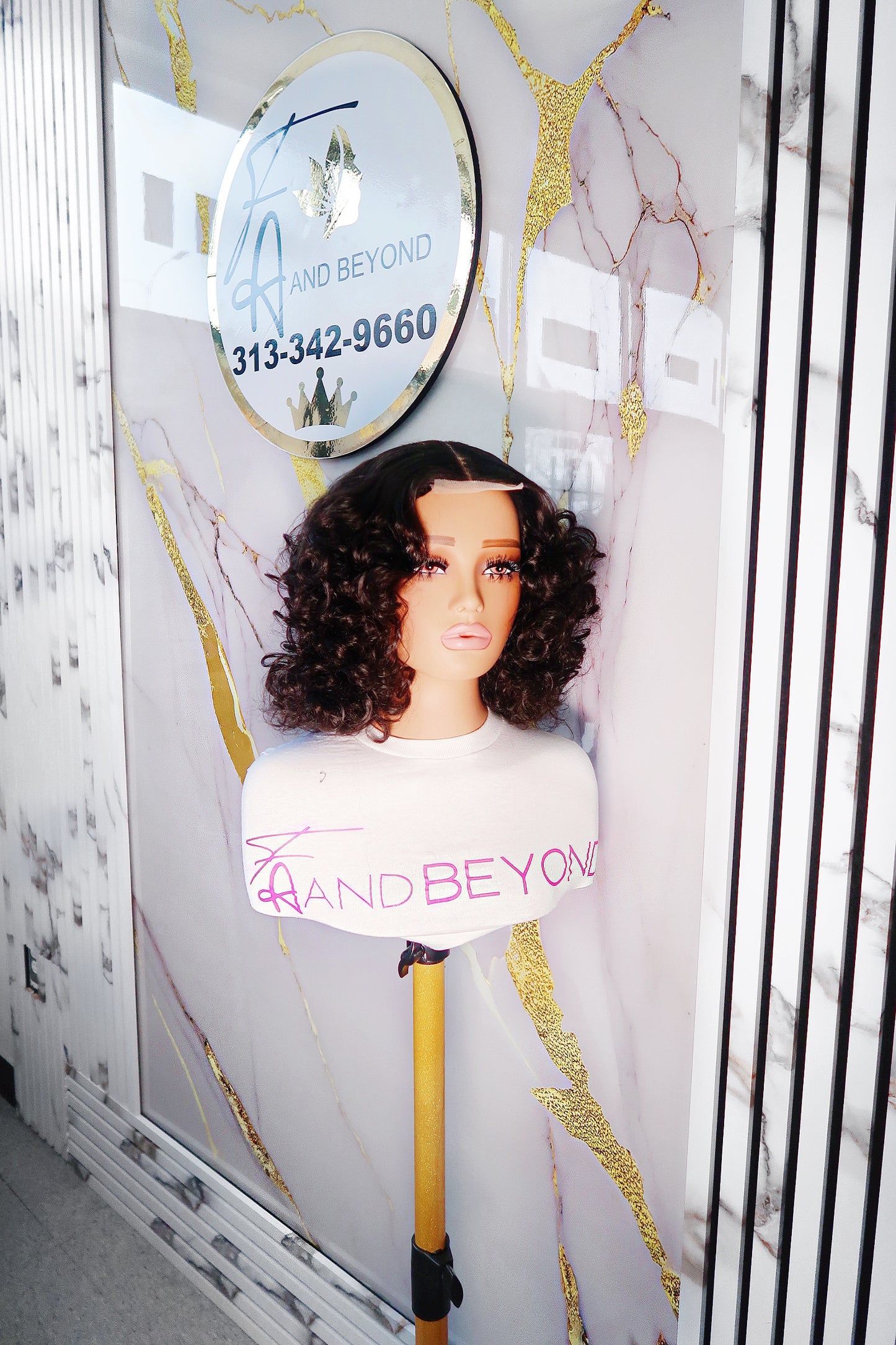 Amy 2x6 Human Hair Blend Lace Frontal Wig