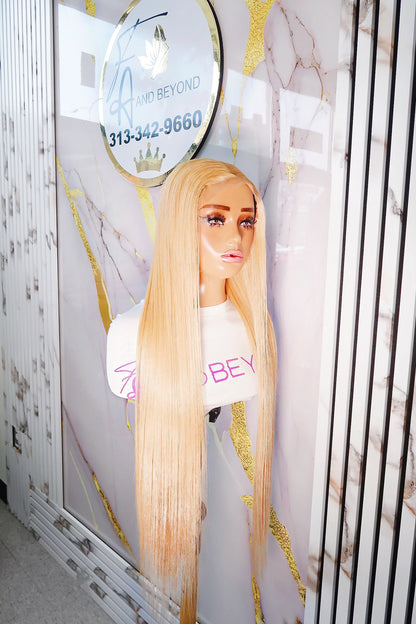 Yasmine Human Hair Blend Wig