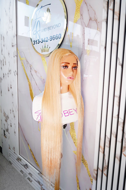 Yasmine Human Hair Blend Wig